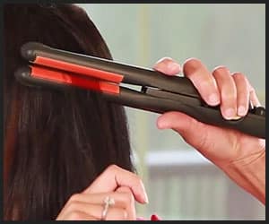 Features of Curved Edge Flat Iron